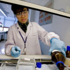 Novartis chemical lab in Shanghai, China